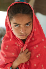 Lujja Khan Jakrani  Pakistan  Portrait eines Maedchens