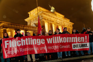 Berlin  Deutschland  Anti-Pegida-Demo Berlin