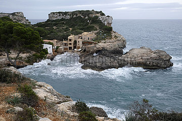 Spanien  Mallorca - Bucht Cala de sa Comuna an der Suedwestkueste