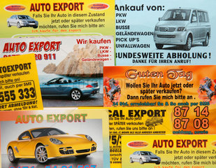 Berlin  Deutschland  Karten von Autoexporteuren