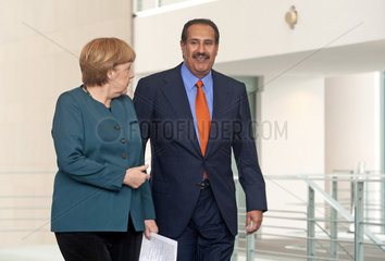 Merkel + bin Jassim bin Jabor al-Thani