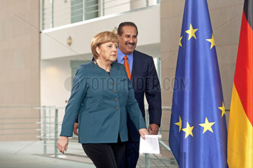 Merkel + bin Jassim bin Jabor al-Thani
