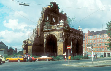 Berlin  Bundesrepublik Deutschland  Porticus des Anhalter Bahnhofes
