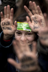 Students FridaysForFuture Climate-Protest