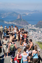 Brasilien  Blick auf Rio de Janeiro