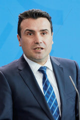 Berlin  Deutschland - Der Ministerpraesident der Republik Mazedonien Zoran Zaev.