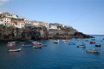 Camara de Lobos  Portugal  der aelteste Fischerort von Madeira