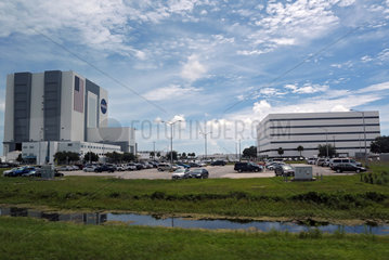 Merritt Island  Vereinigte Staaten von Amerika  das Vehicle Assembly Building im Kennedy Space Center