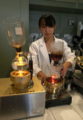 Melbourne  Australien  Kaffeezubereitung im Sensory Lab