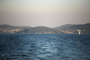 Heybeliada  Tuerkei  die Prinzeninseln im Marmarameer