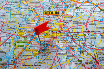 Berlin  Deutschland  das Reiseziel ist Berlin