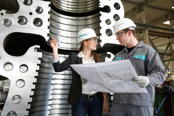Muelheim an der Ruhr  Deutschland  kooperative Ingenieure  Ausbildung bei Siemens Energy Muelheim