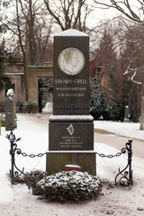 Berlin  Deutschland  Grab des Komponisten Eduard Grell