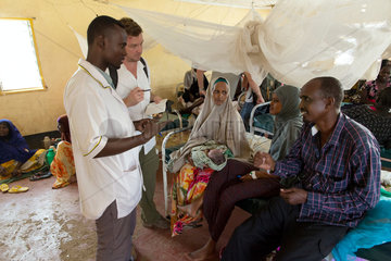 Kakuma  Kenia - Muetter- Geburtsstation der Johanniter Auslandshilfe im Fluechtlingslager Kakuma.
