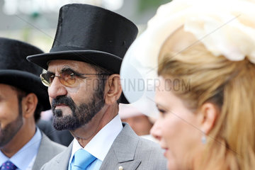 Royal Ascot  Grossbritannien  Scheich Mohammed bin Rashid al Maktoum  Herrscher des Emirats Dubai