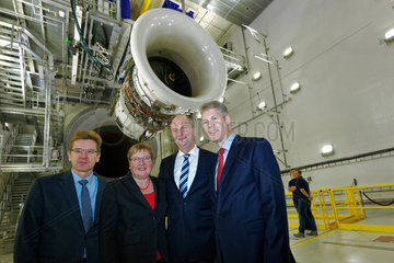 Blankenfelde-Mahlow  Deutschland  Rolls-Royce eroeffnet neuen Teststand fuer Grosstriebwerke