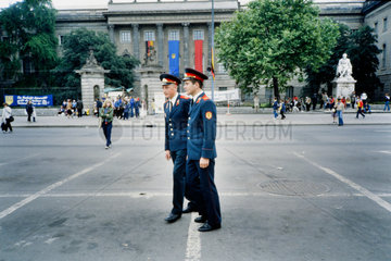 Berlin  DDR  Soldaten der Sowjetischen Armee