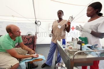 Carrefour  Haiti  Ausbildung nationaler und lokaler medizinischer Fachkraefte