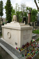Lemberg  Ukraine  Grab von Gabryela Zapolska auf dem Lytschakiwski-Friedhof