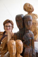 Berlin  Deutschland  die schottische Malerin und Bildhauerin Margaret Hunter
