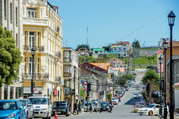 Stadtszenen Punta Arenas