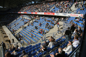Posen  Polen  das Posener Fussballstadion  Spielstaette bei der Fussball-EM 2012