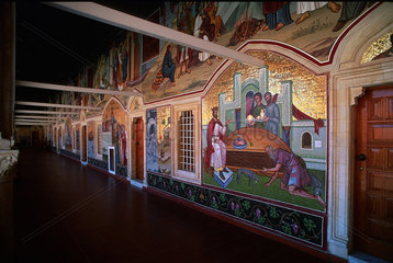 Republik Zypern - Wandmalereien im Kykkos-Kloster