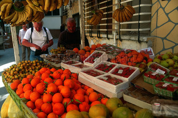 Republik Zypern - Orangen  Markthalle in Paphos