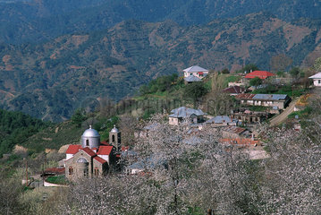 Republik Zypern - Das Dorf Prodromos im Troodos-Gebirge