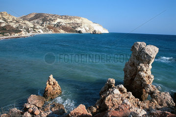 Republik Zypern - Strand  Felsen der Aphrodite