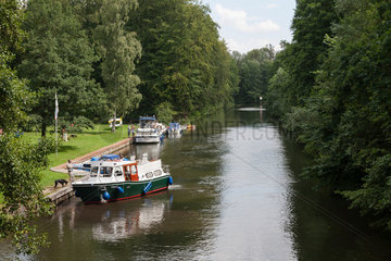 Kuppentin  Deutschland  der Eldekanal im Naturschutzgebiet Alte Elde Kuppentin-Weisin-Ruthen