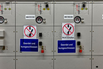Ludwigsfelde  Deutschland  Elektroschaltwarte des Clean Energy Center