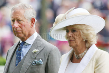 Ascot  Grossbritannien  Prinz Charles  Kronprinz von Grossbritannien und Camilla Mountbatten-Windsor  Herzogin von Cornwall und Rothesay