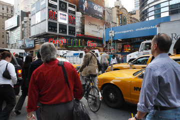 New York City  USA  Rushhour in New York City