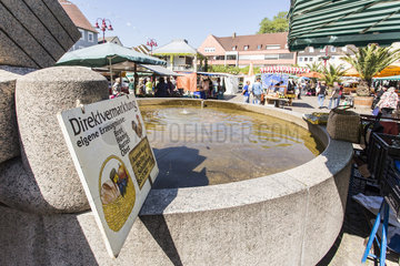 Wochenmarkt in Lahr