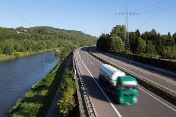Fremersdorf  Deutschland  Bundesautobahn A8