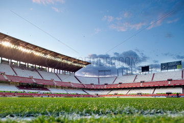 Sevilla  Spanien  leeres Sanchez Pizjuan Stadion
