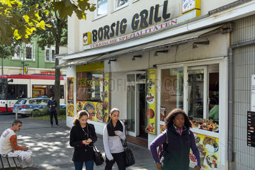 Dortmund  Deutschland  der tuerkische Borsig Grill in der Nordstadt am Borsigplatz