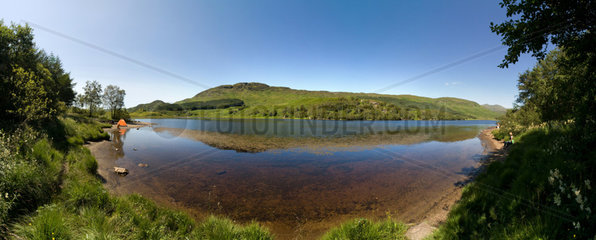 Stirling  Grossbritannien  das Loch Lubhair  Loch Lomond & the Trossachs National Park
