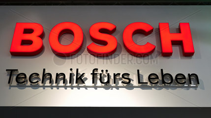 Berlin  Deutschland  Logo von Bosch auf der IFA 2014