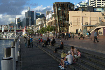 Sydney  Australien  Cockle Bay Wharf im Stadtteil Darling Harbour