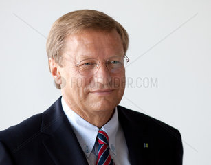Duesseldorf  Deutschland  Harry Kurt Voigtsberger  NRW-Wirtschaftsminister
