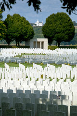 Souchez  Frankreich  Britischer Soldatenfriedhof Cabaret Rouge