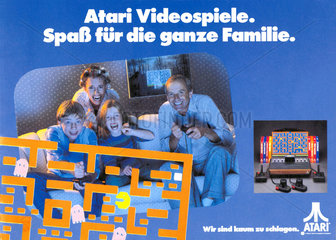 Atari Videospiele  Werbung  1978
