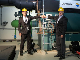 Berlin  Deutschland  Inbetriebnahme der Kaeltezentrale der Vattenfall Europe AG