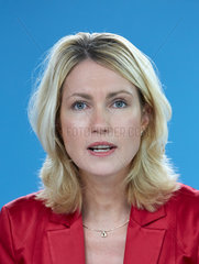 Berlin  Deutschland  Bundesfamilienministerin Manuela Schwesig  SPD