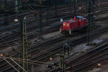 Maschen  Deutschland  Rangierlokomotive