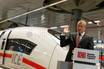 Berlin  Deutschland  Jochen Eickholdt  CEO Division Rail Systems der Siemens AG