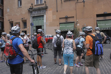 Rad Stadtfuehrung im Rom
