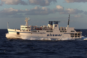 Milazzo  Italien  Faehre MF Antonello da Messina der Reederei Siremar